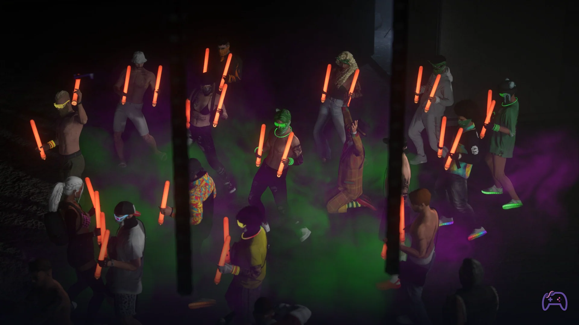В GTA Online устроили подпольный рейв на 96 человек с DJ, фотографами и самодельным наркотиком
